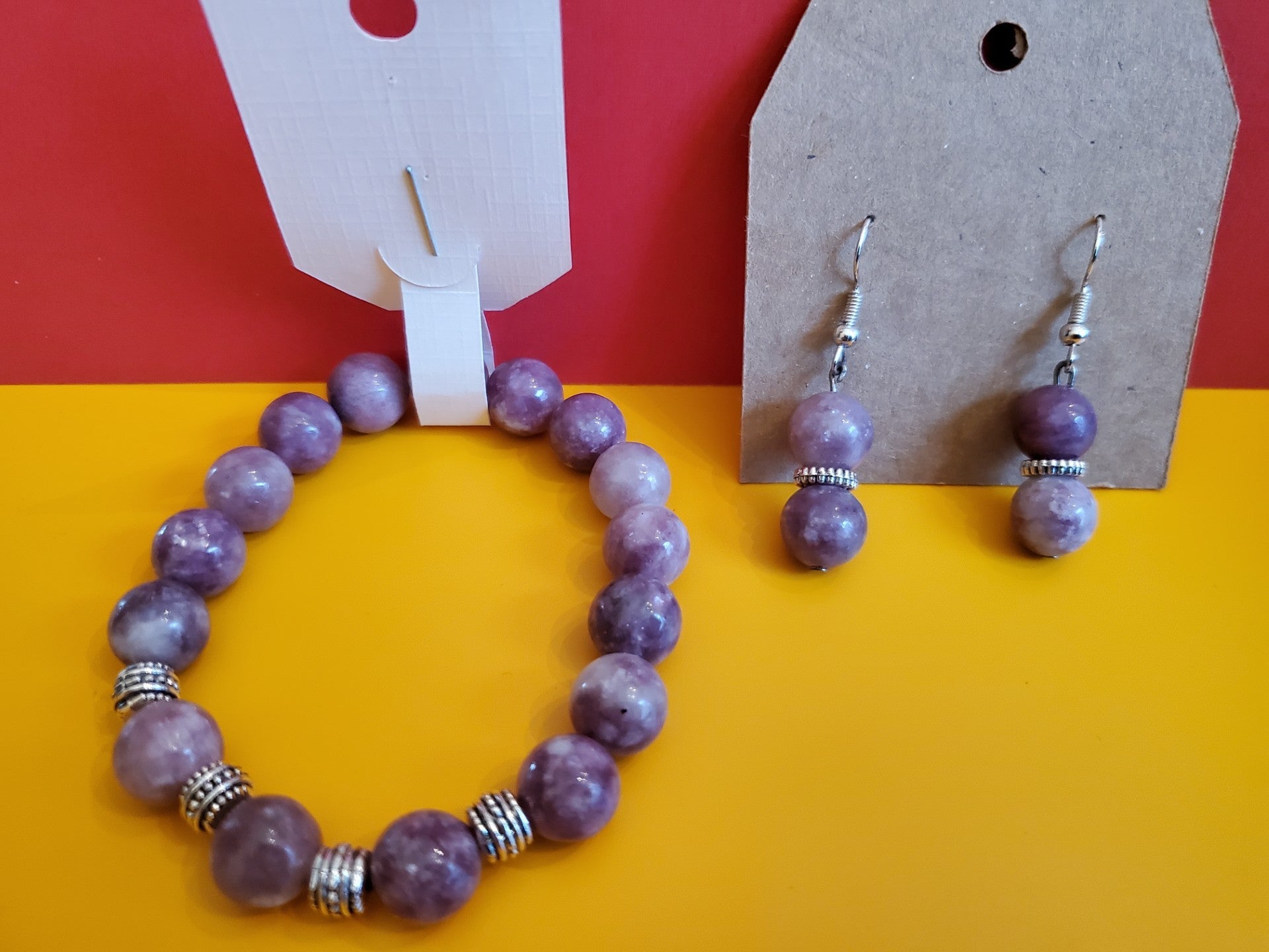 Bracelet and Earrings - Arts & Scraps