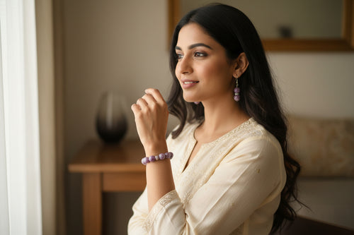 Bracelet and Earrings - Arts & Scraps