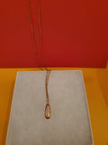 Champagne necklace - Arts & Scraps