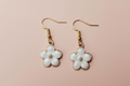 Cute simple casual flower earrings - Arts & Scraps