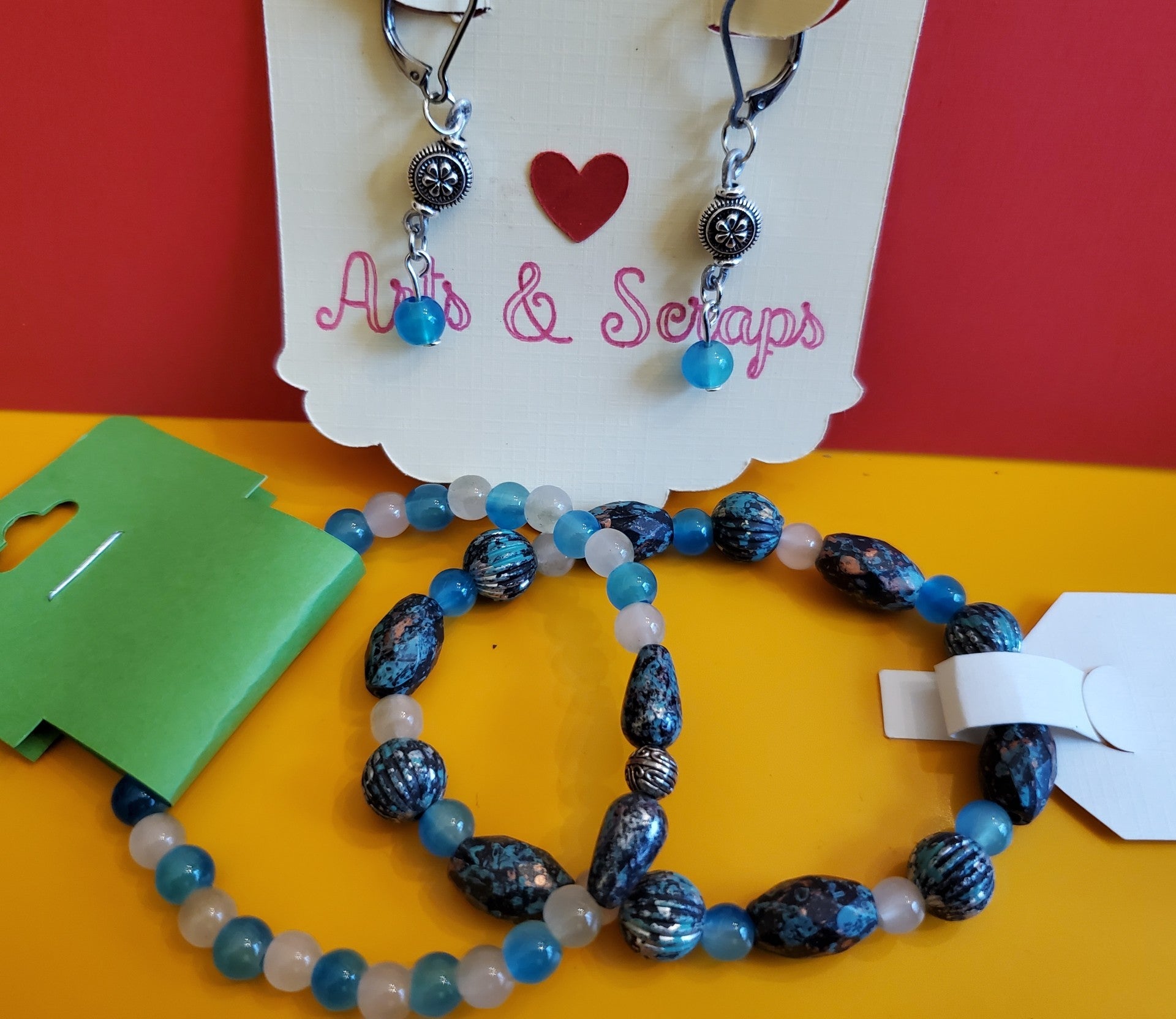 Earrings and Bracelets - Arts & Scraps