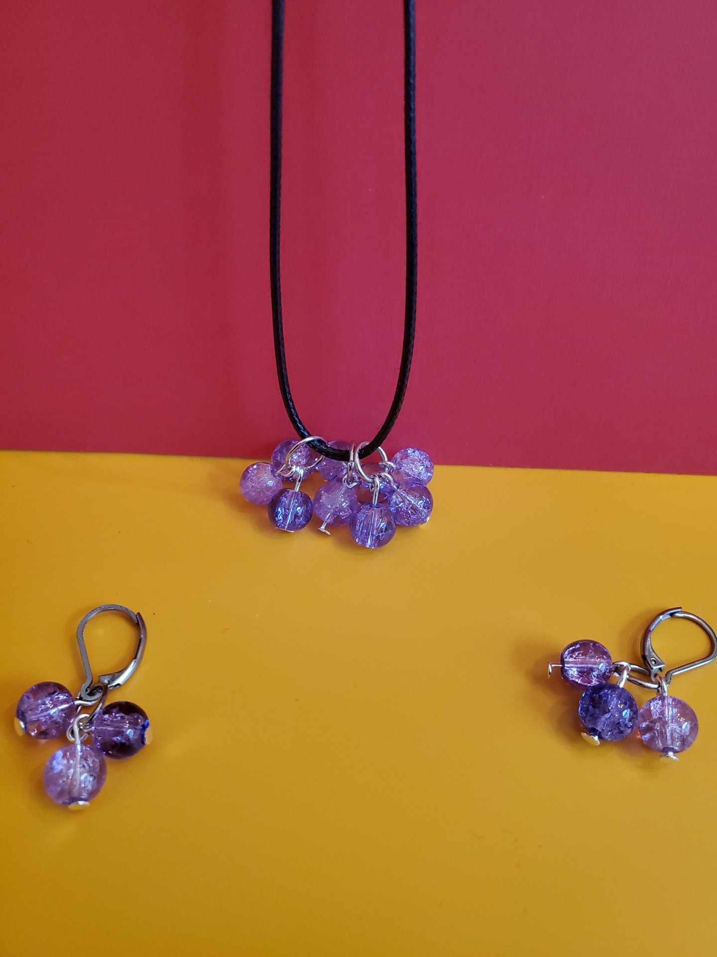 Earrings and Necklace - Arts & Scraps