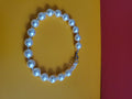 Elegant pearl bracelet w/glass beads - Arts & Scraps