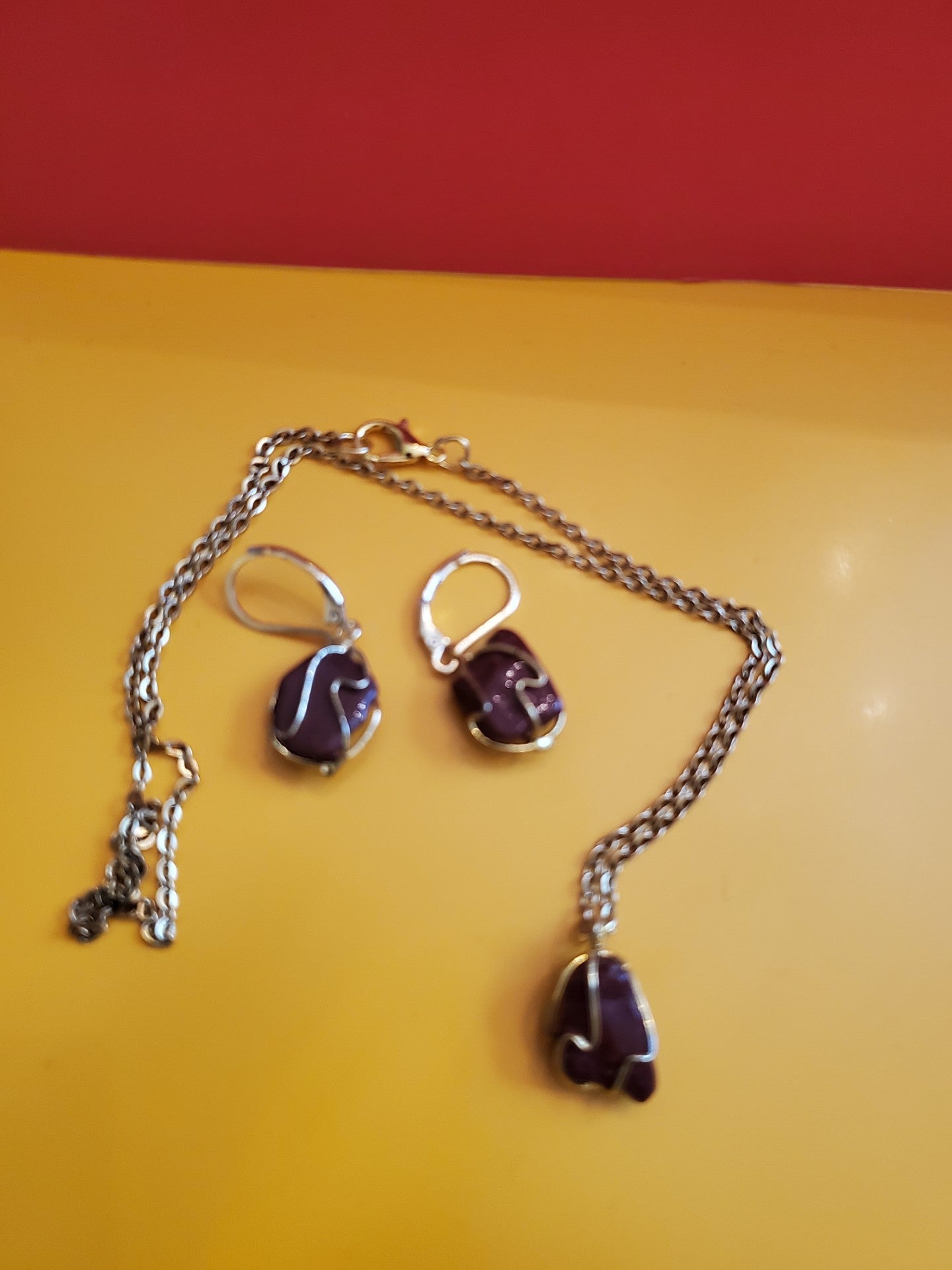 Necklace and Earrings - Arts & Scraps
