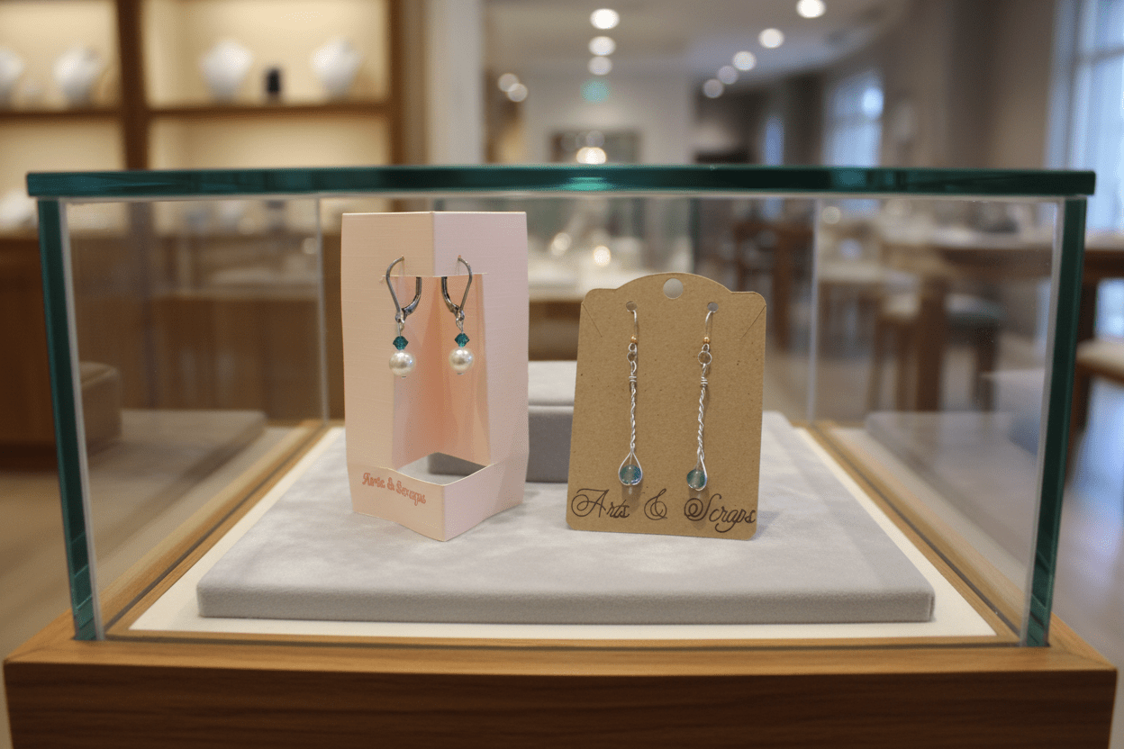 Simple but charming earring pack - Arts & Scraps